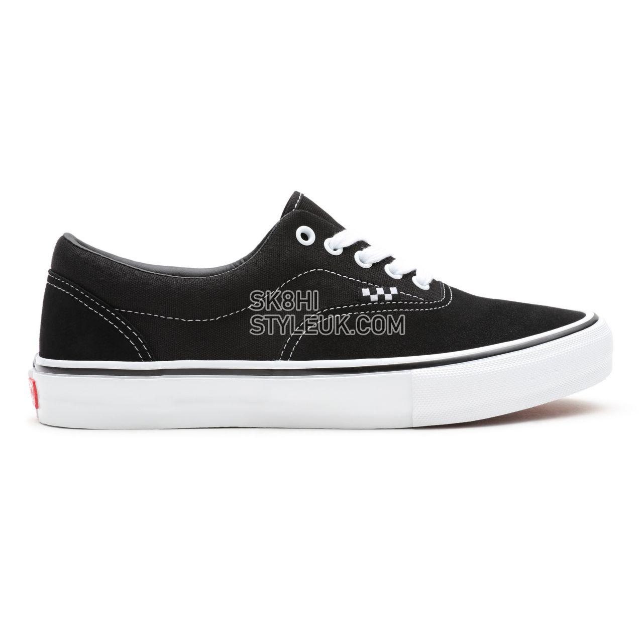 Vans Skate Era Black Classic Mens Womens - Black/White VN0A5FC9Y28 Shoes