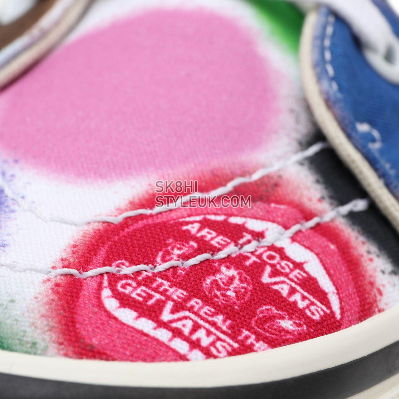 Vans Anaheim Factory Sk8-Hi 38 DX Multicolour Classic Mens Womens - (Anaheim Factory) spray spots/marshmallow VN0A38GF9XQ Shoes