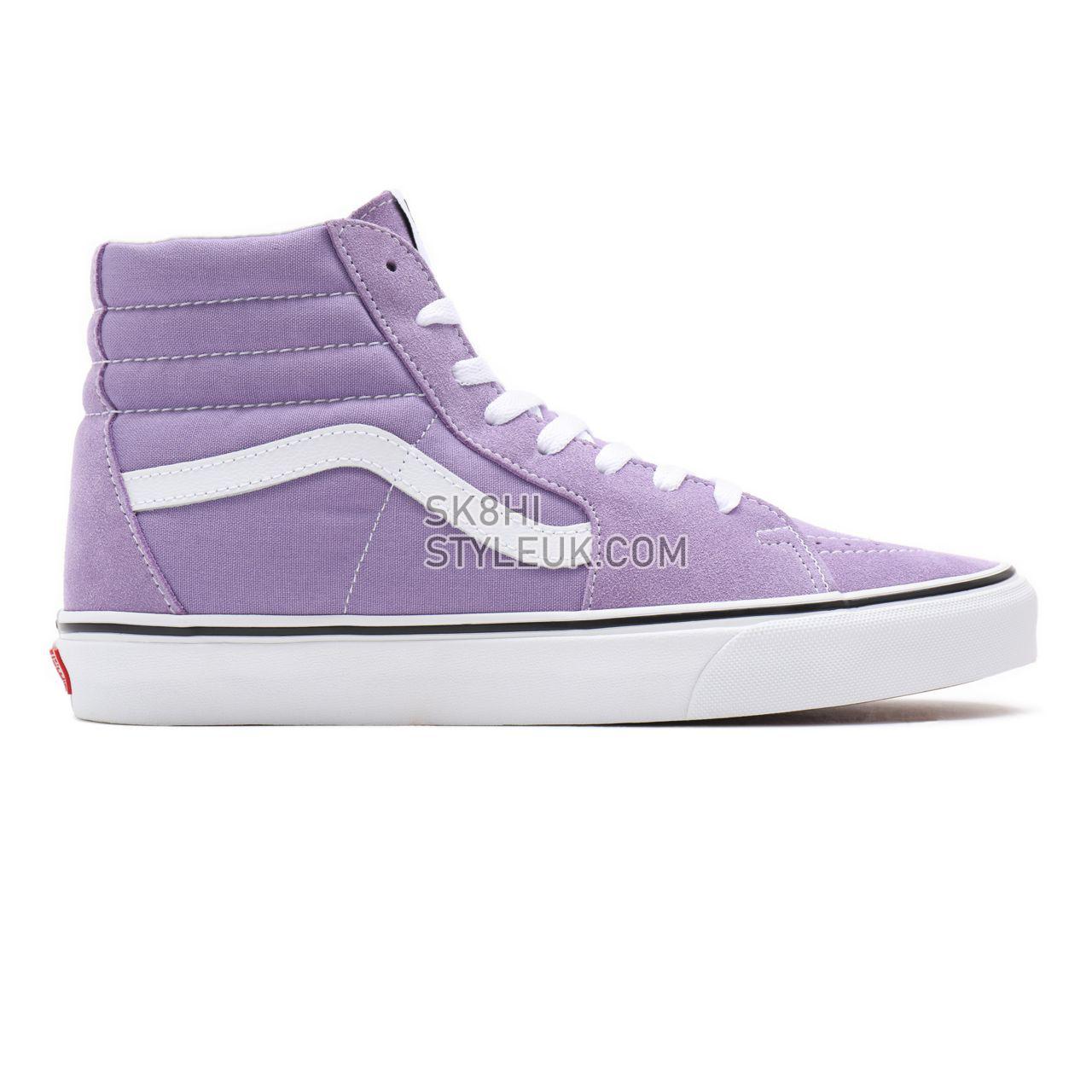 Vans Sk8-Hi Lilac Classic Mens Womens - chalk violet/true white VN0A32QG9GD Shoes