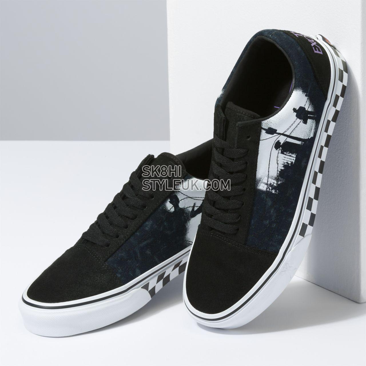 Vans X The Exorcist Old Skool Black Classic Mens Womens - (Terror) The Exorcist VN0A4U3BBOO Shoes