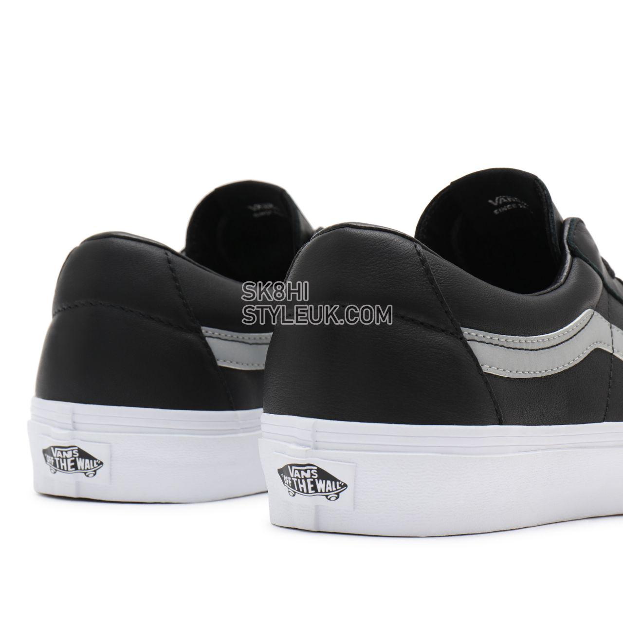 Vans Reflective Sk8-Low Black Classic Mens Womens - (Reflective) Black/True White VN0A4UUKSIG Shoes