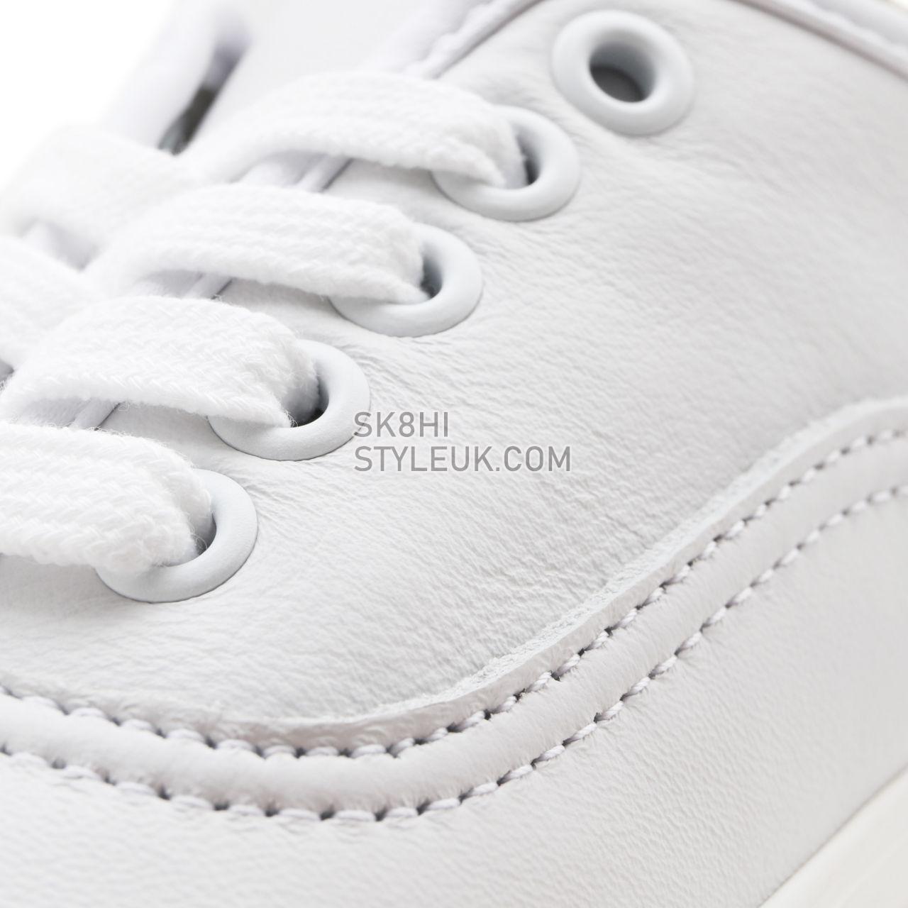 Vans Anaheim Factory Authentic 44 DX White Classic Mens Womens - (Anaheim Factory) True White/Leather VN0A54F2104 Shoes