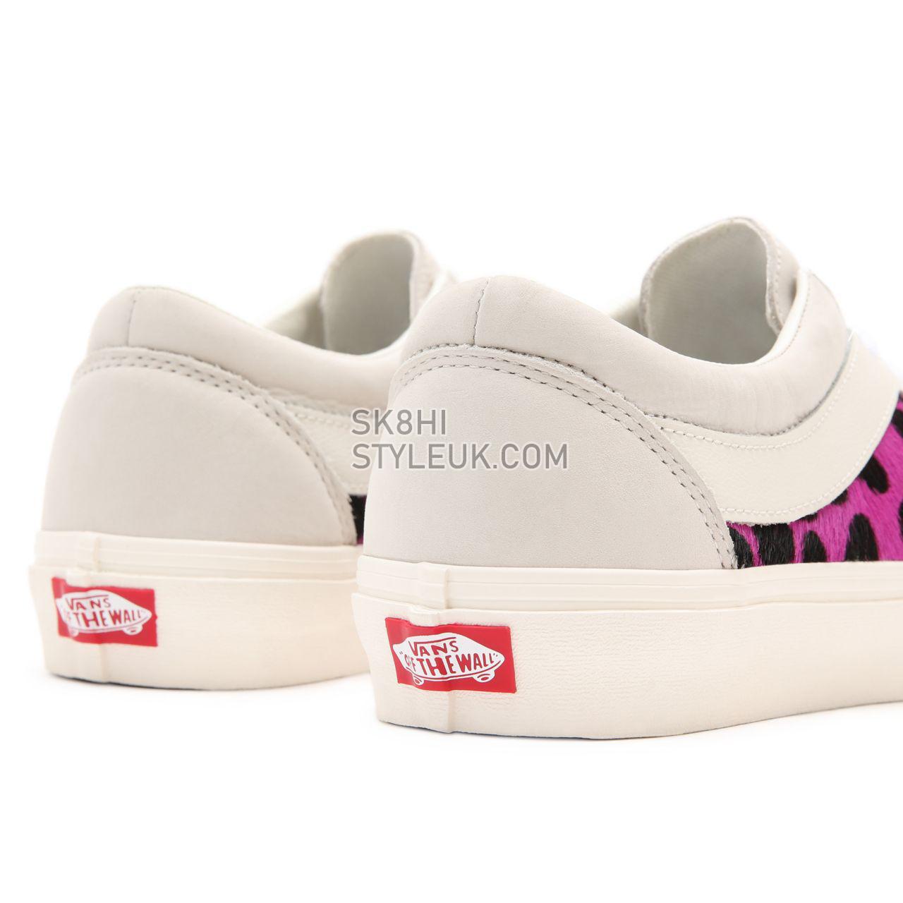 Vans Dalmatian Bold Ni Multicolour Classic Mens Womens - (Dalmatian) marshmallow/chalk violet VN0A5DYA9HE Shoes
