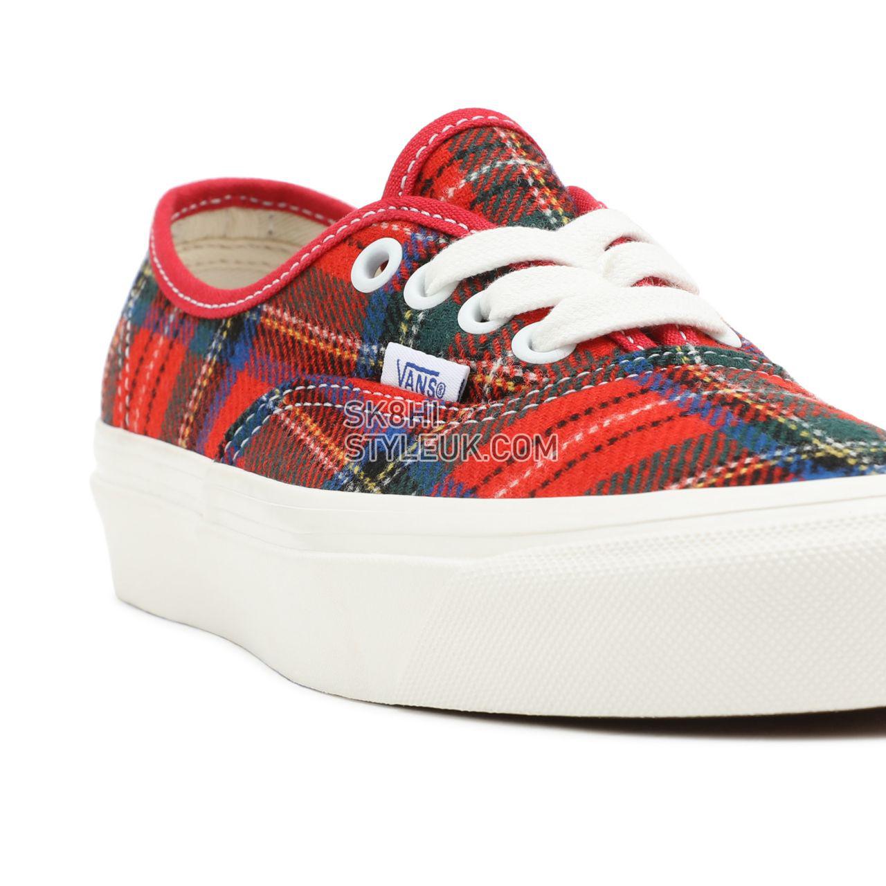 Vans Anaheim Factory Authentic 44 DX Multicolour Classic Mens Womens - (Anaheim Factory) pendleton/royal stewart tartan VN0A54F2