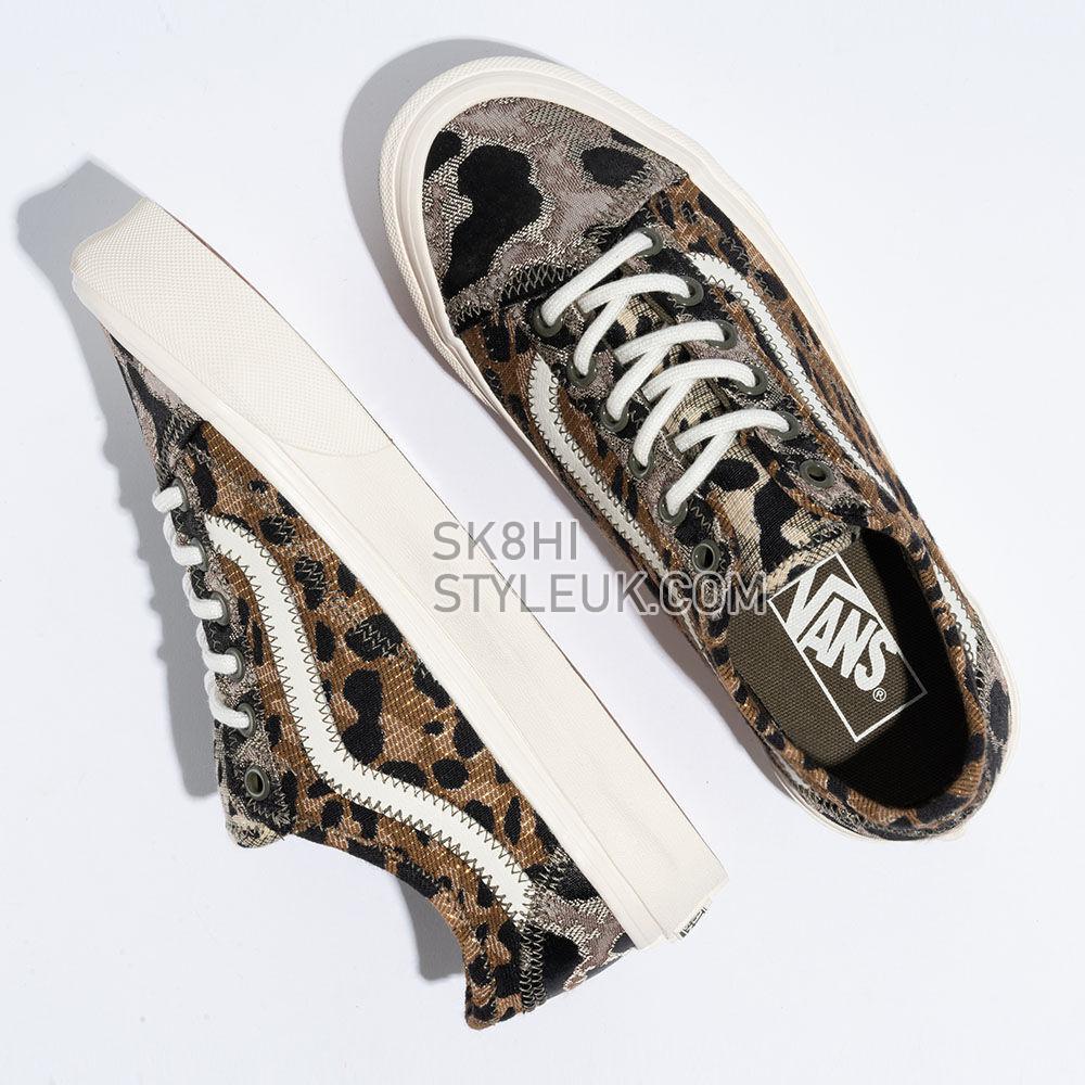 Vans Eco Theory Old Skool Tapered Mens Womens - Animal Mix Grape Leaf VN0A54F4KCZ Shoes