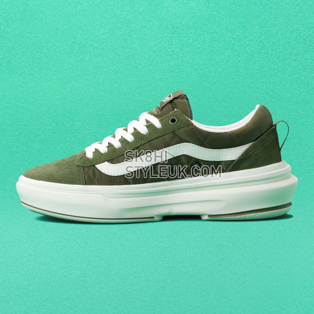 Vans Cozy Camper Old Skool Overt Plus ComfyCush Mens Womens - Cozy Camper Chive VN0A4BVLE02 Shoes
