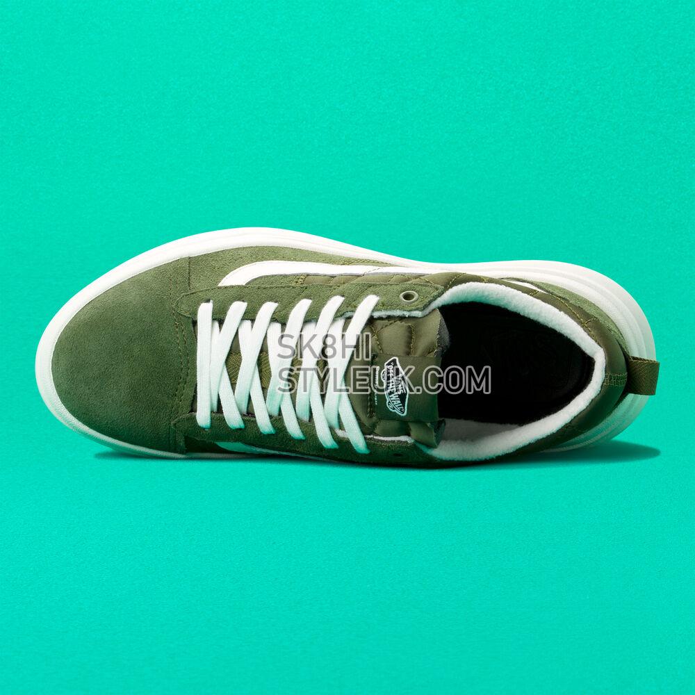Vans Cozy Camper Old Skool Overt Plus ComfyCush Mens Womens - Cozy Camper Chive VN0A4BVLE02 Shoes