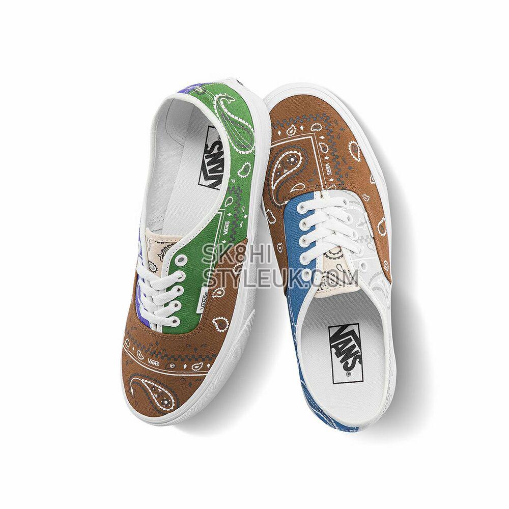 Vans Eco Theory Authentic Mens Womens - Peace Paisley Unity / True White VN0A5KRDAV0 Shoes