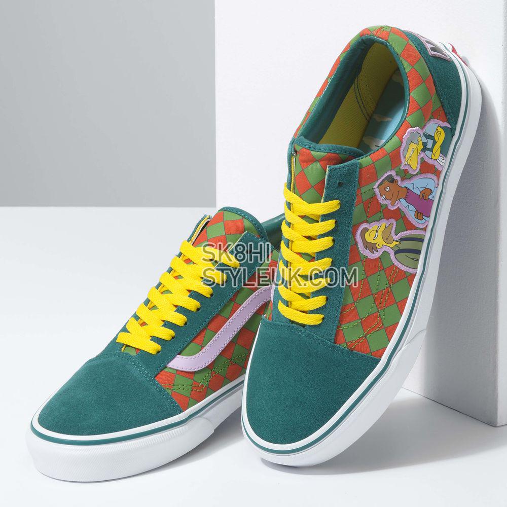 Vans x The Simpsons Old Skool Mens Womens - The Simpsons Moes VN0A4BV521L Shoes