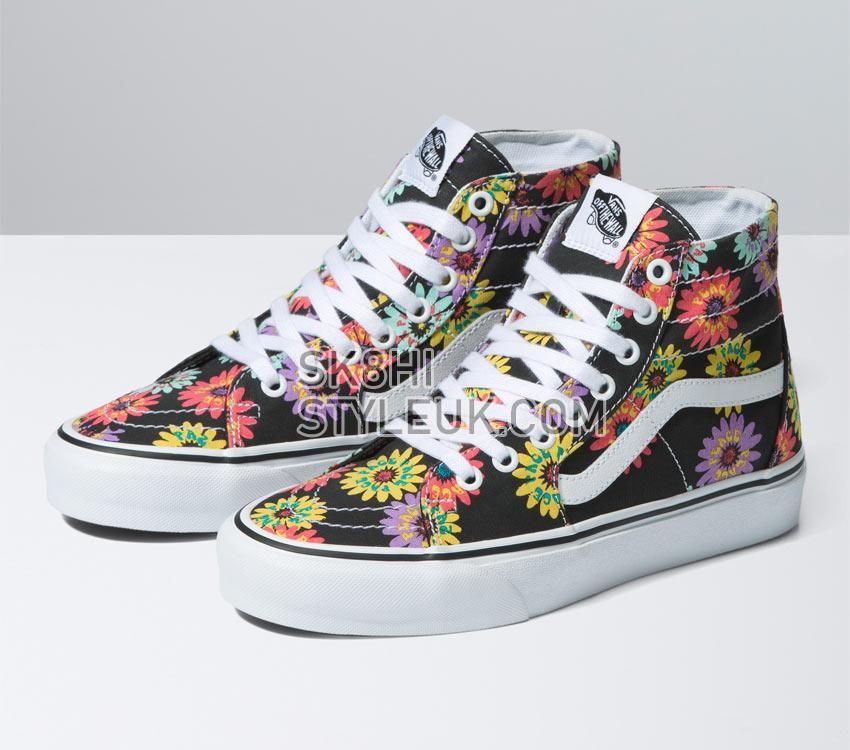 Vans Sk8-Hi Tapered Mens Womens - Peace Floral Floral VN0A5KRUNX0 Shoes