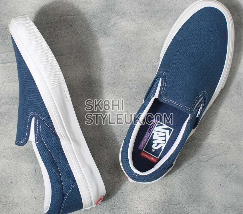 Vans Skate Slip-On Mens Womens - Wrapped Dark Denim VN0A5FCADDN Shoes