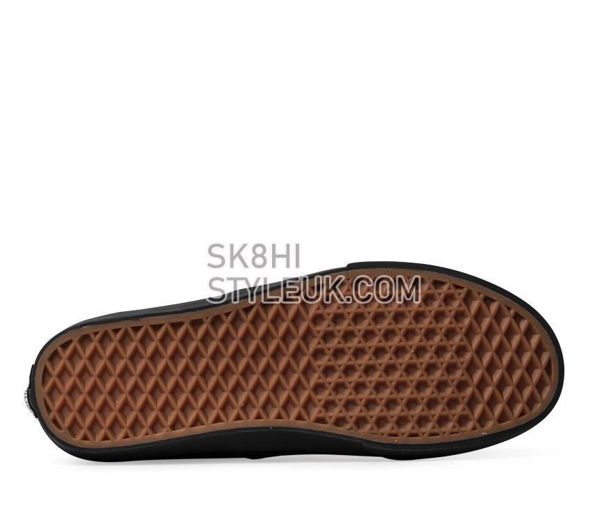 Vans Authentic Mens Womens - (Leather) black/black VN000JRAL3B Shoes