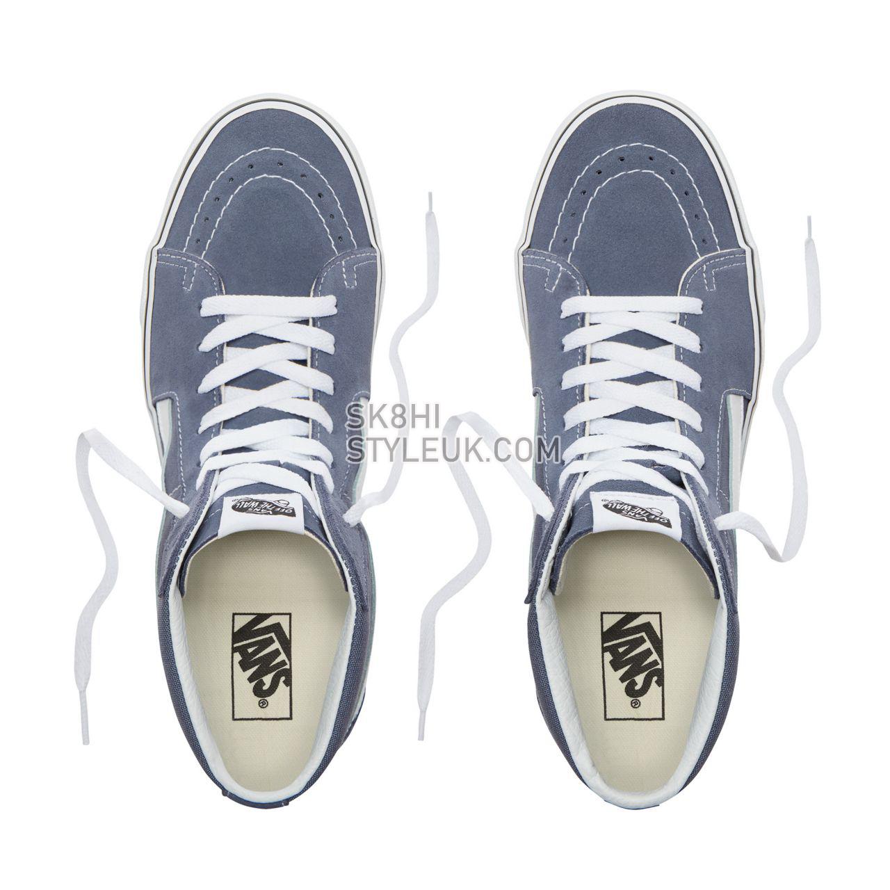 Vans Sk8-Hi Classic Mens Womens - Grisaille/True White VN0A38GEUKY Shoes
