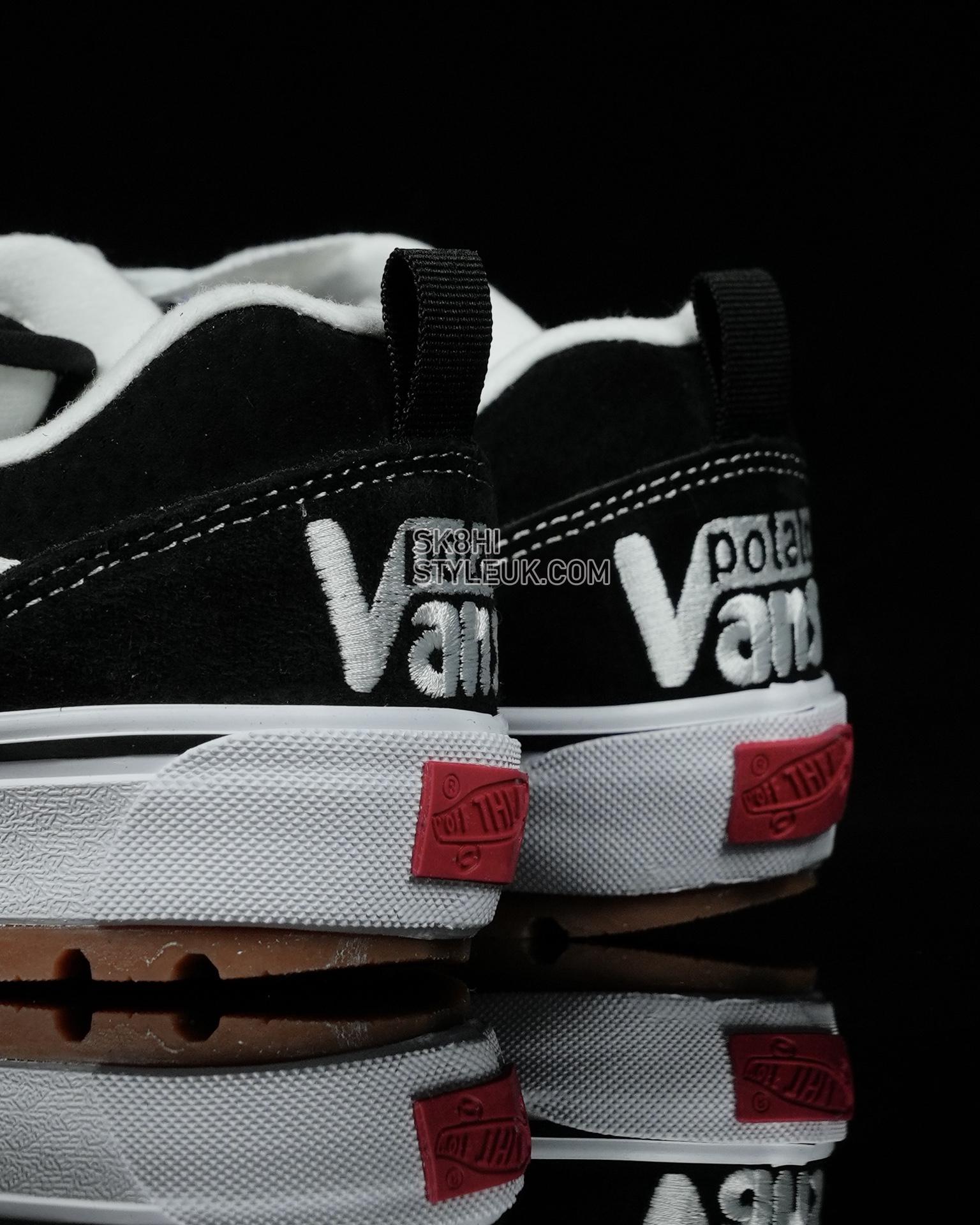 Imran Potato x Vans Knu Skool MTE-1 LX Mens Womens - Black/White VN000E3QBX9-1 Shoes