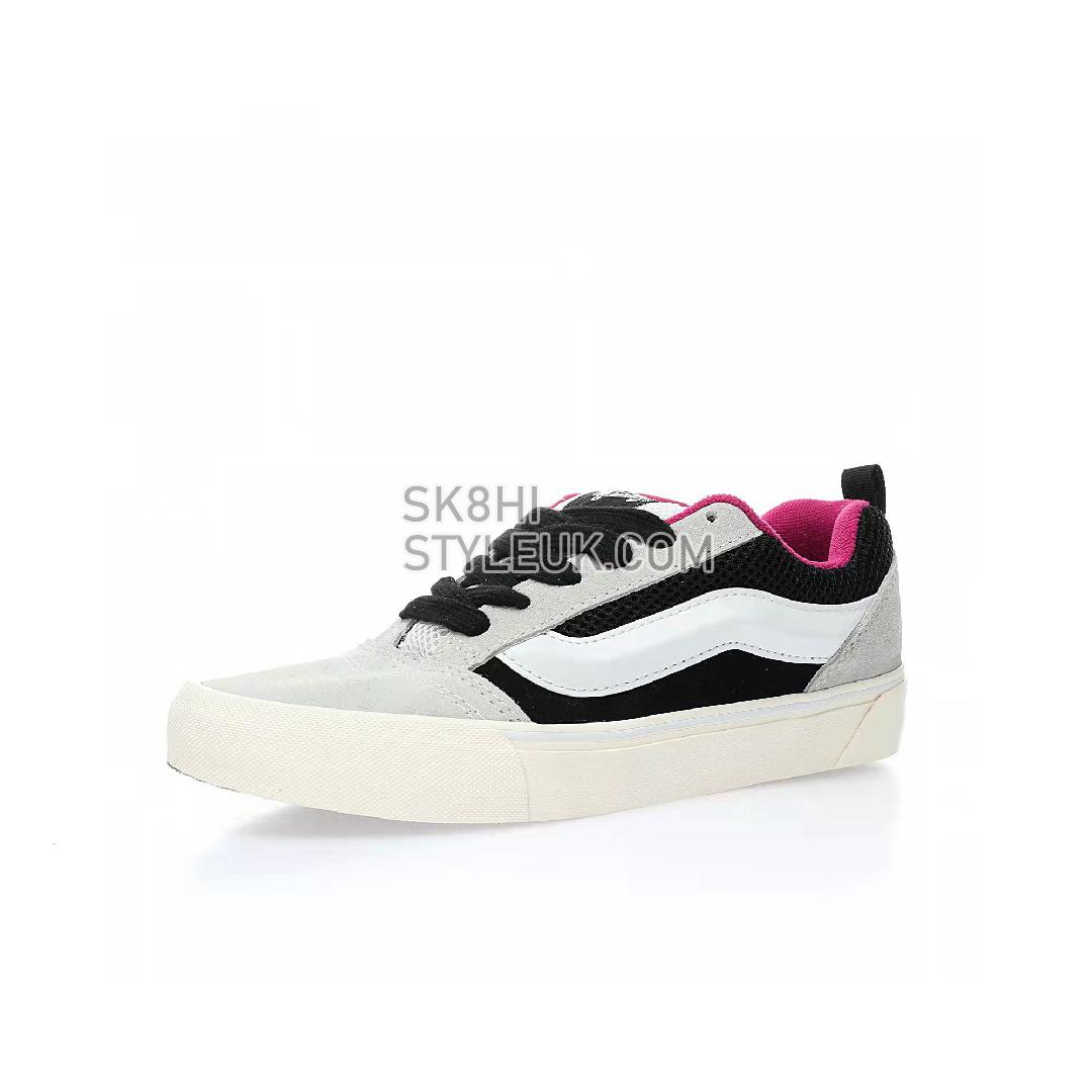 Vans Knu Skool VLT LX Devils Details Mens Womens - White/Black VN0007QDWHT Shoes