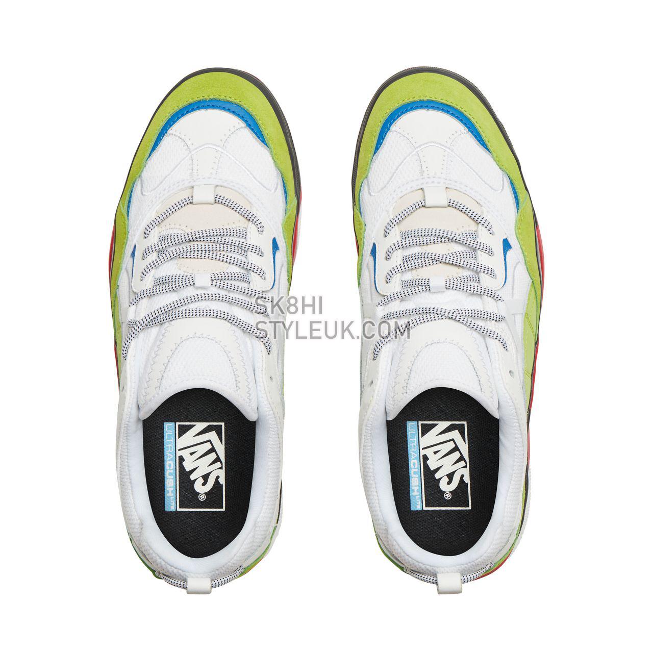 Vans Varix WC Classic Mens Womens - True White/Lime Green/Tango Red VN0A3WLNT44 Shoes