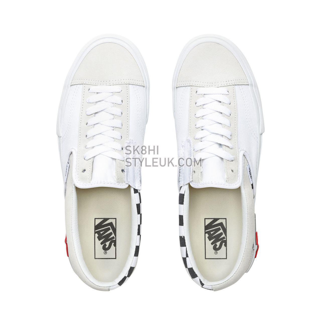 Vans Checkerboard Slip-On Cap Classic Mens Womens - (Checkerboard) True White/Black VN0A3WM527I Shoes