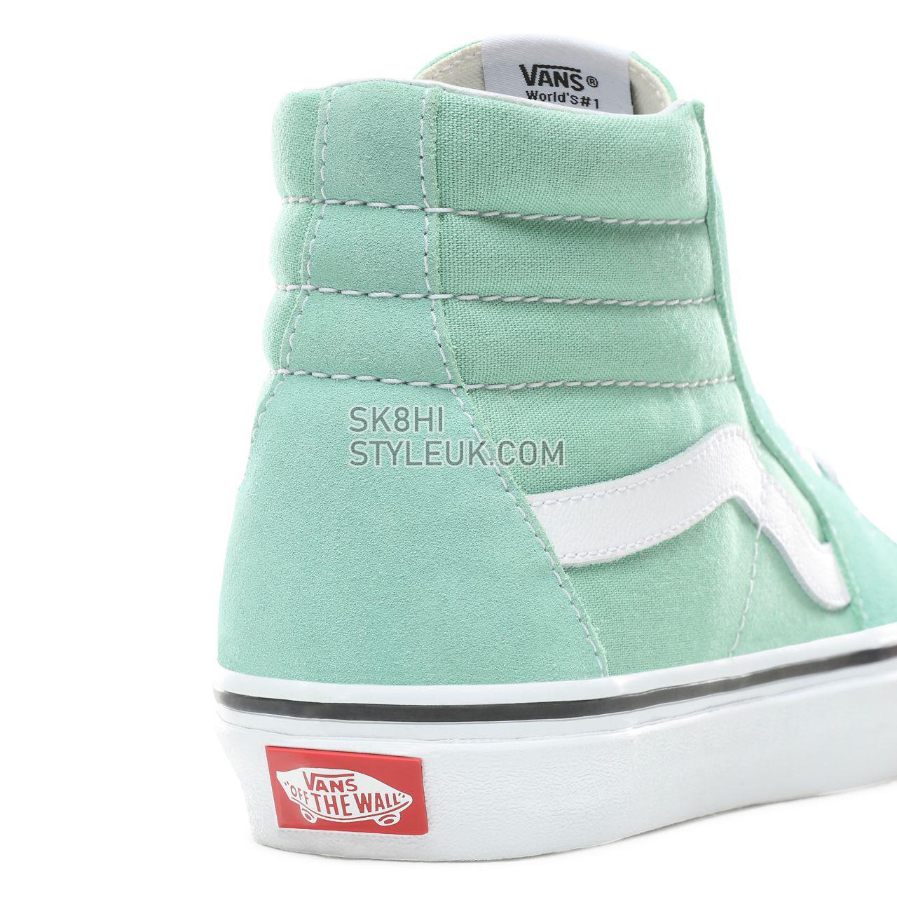 Vans Sk8-Hi Classic Womens - Neptune Green/True White VN0A38GEVMX Shoes