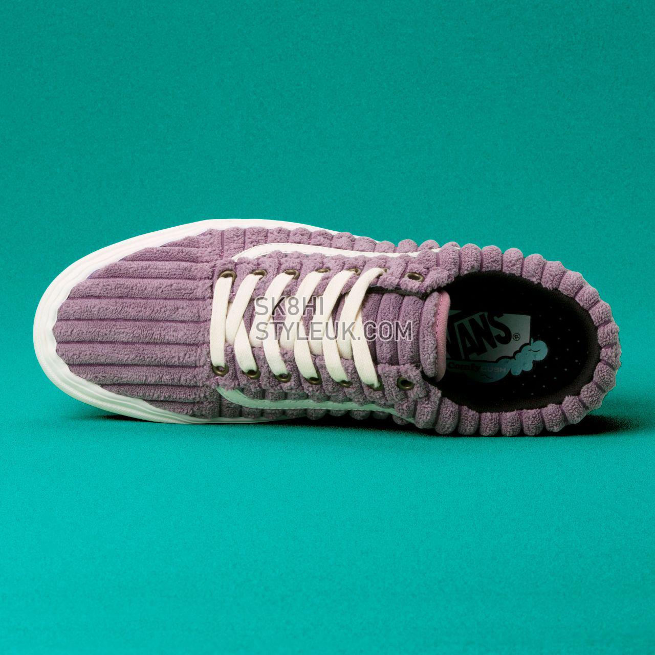 Vans Jumbo Cord ComfyCush Old Skool Classic Mens Womens - (Jumbo Cord) Nostalgia Rose/Marshmallow VN0A3WMAVWZ Shoes