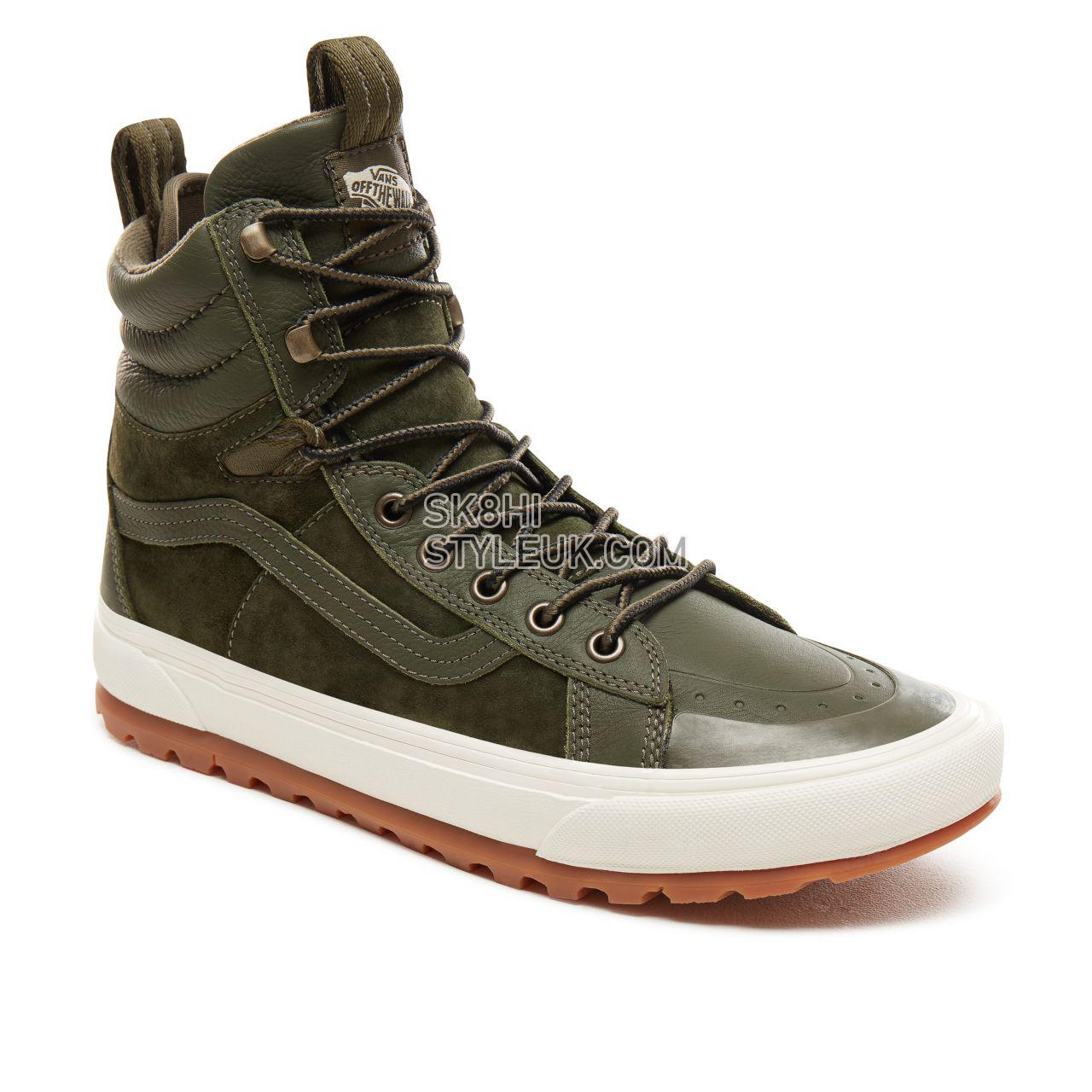 Vans Sk8-Hi Boot Mte Dx Classic Mens Womens - (Mte) Grape Leaf/Marshmallow VN0A3ZCFOGU Shoes