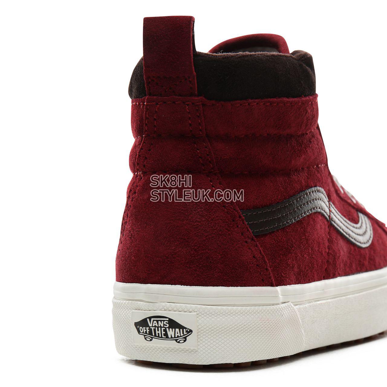 Vans Sk8-Hi MTE Classic Womens - (MTE) Biking Red/Chocolate torte VN0A4BV7XKL Shoes