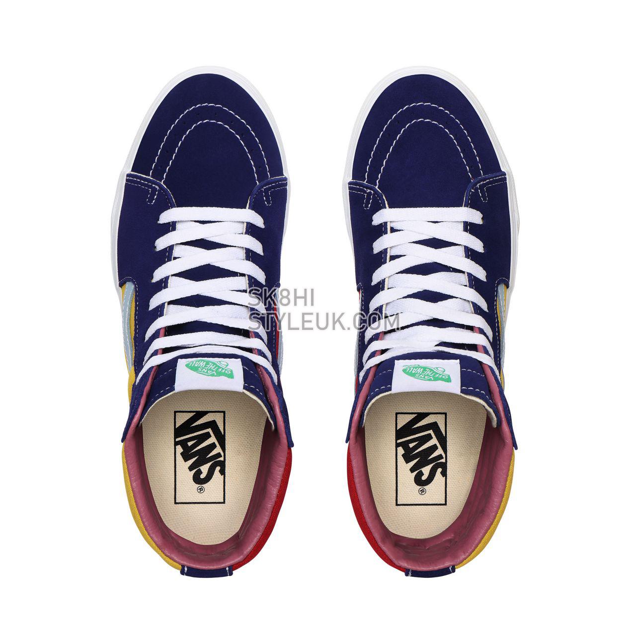 Vans Sunshine Sk8-Hi Multicolour Classic Mens Womens - (Sunshine) Multi/True White VN0A4U3CWNY Shoes