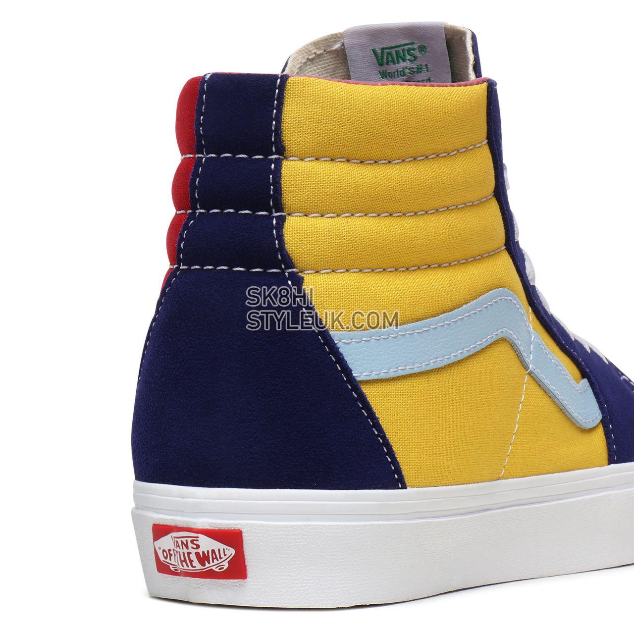 Vans Sunshine Sk8-Hi Multicolour Classic Mens Womens - (Sunshine) Multi/True White VN0A4U3CWNY Shoes