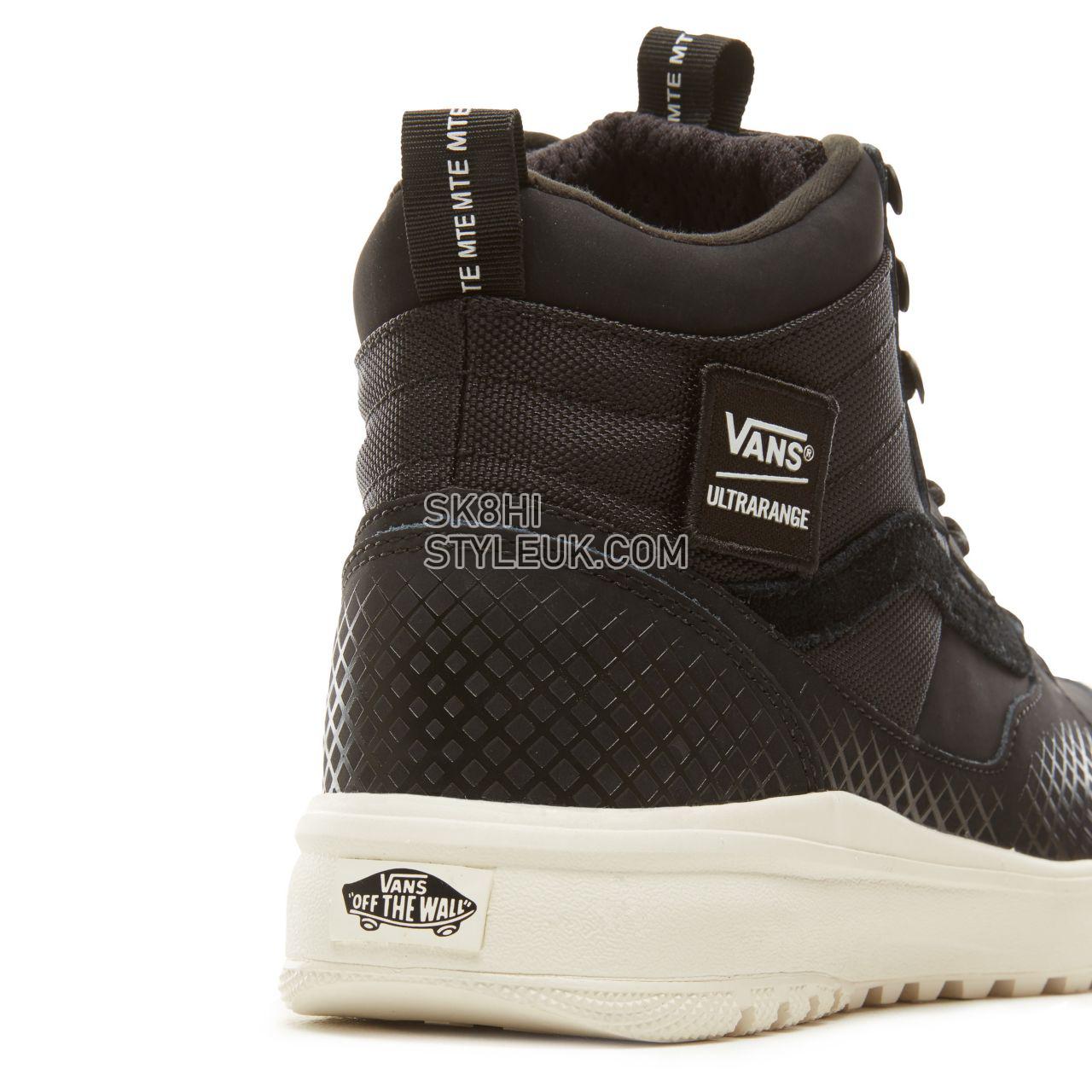 Vans Suede MTE UltraRange Hi ZPR Classic Mens Womens - (Mte) Black/Marshmallow VA3TKYI28 Shoes